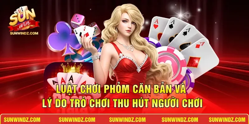 Luật chơi Phỏm căn bản và lý do trò chơi thu hút người chơi